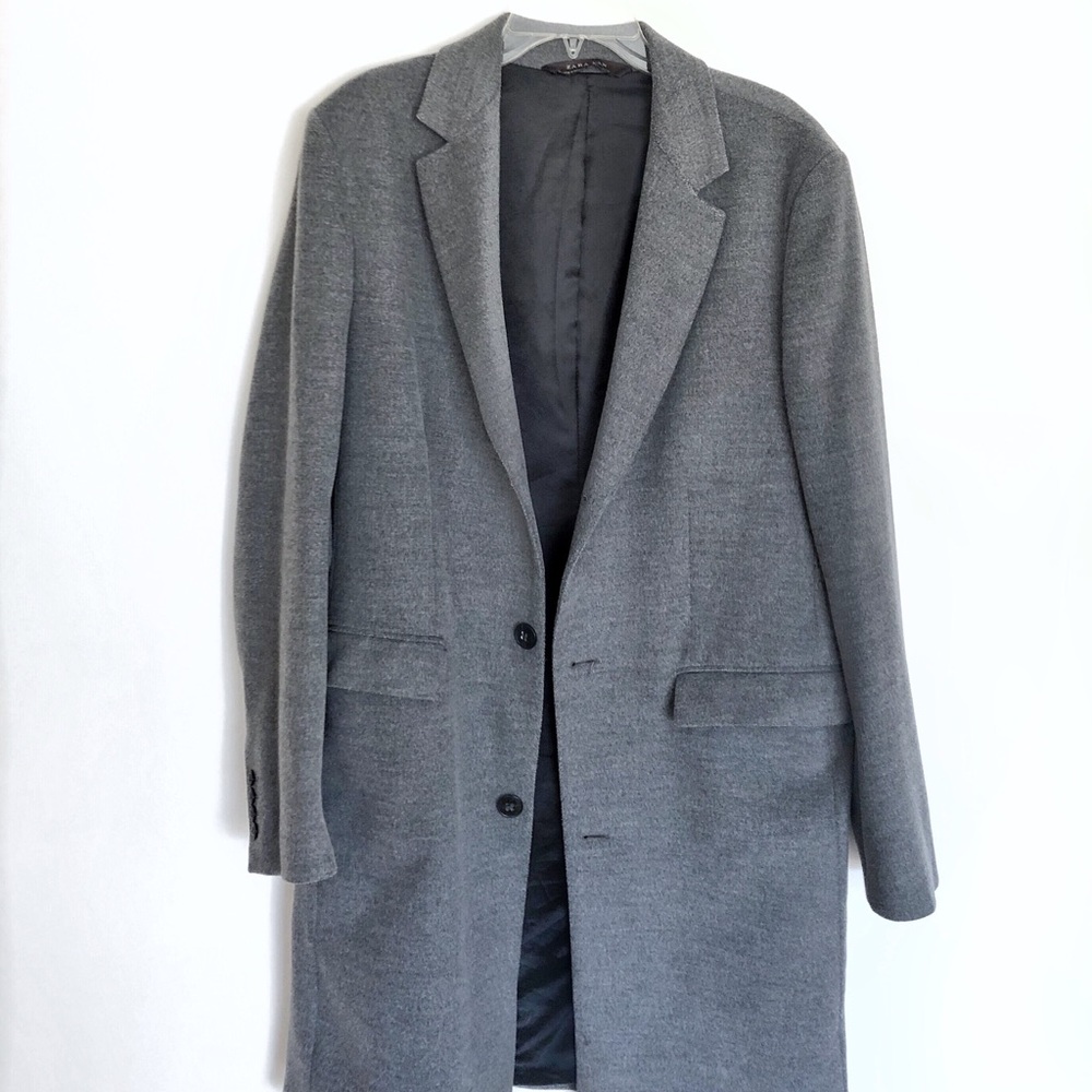 Long Grey overcoat